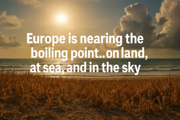 Europe is Nearing the Boiling Point… On Land, at Sea, and in the Sky