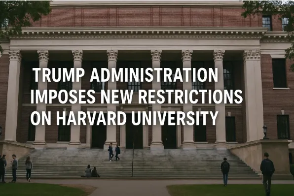 Trump Administration Imposes New Restrictions on Harvard University