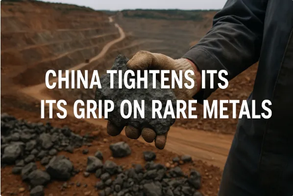 China Tightens Its Grip on Rare Metals