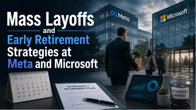 Mass Layoffs and Early Retirement Strategies at Meta and Microsoft