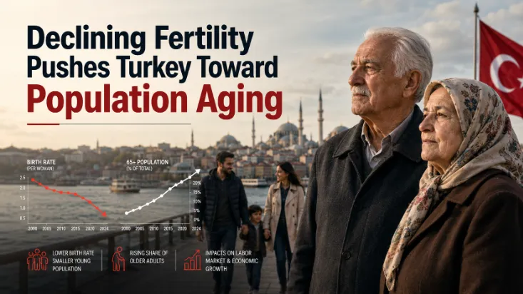 Declining Fertility Pushes Turkey Toward Population Aging