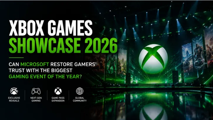 Xbox Games Showcase 2026: Can Microsoft Restore Gamers’ Trust with the Biggest Gaming Event of the Year?