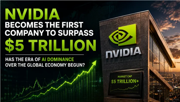Nvidia Becomes the First Company to Surpass $5 Trillion: Has the Era of AI Dominance Over the Global Economy Begun?